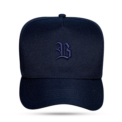 Boné Snapback Azul Marinho Basic